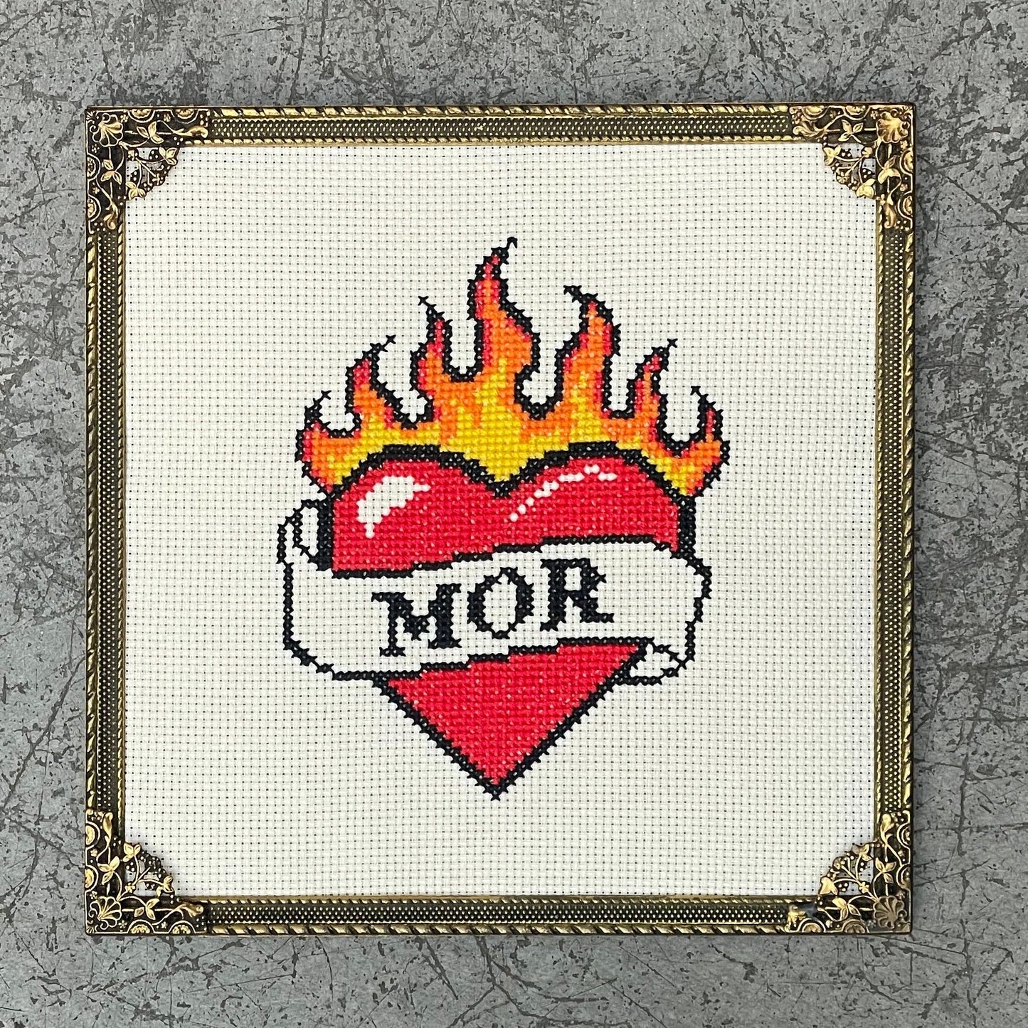 BADASS mor - Broderi