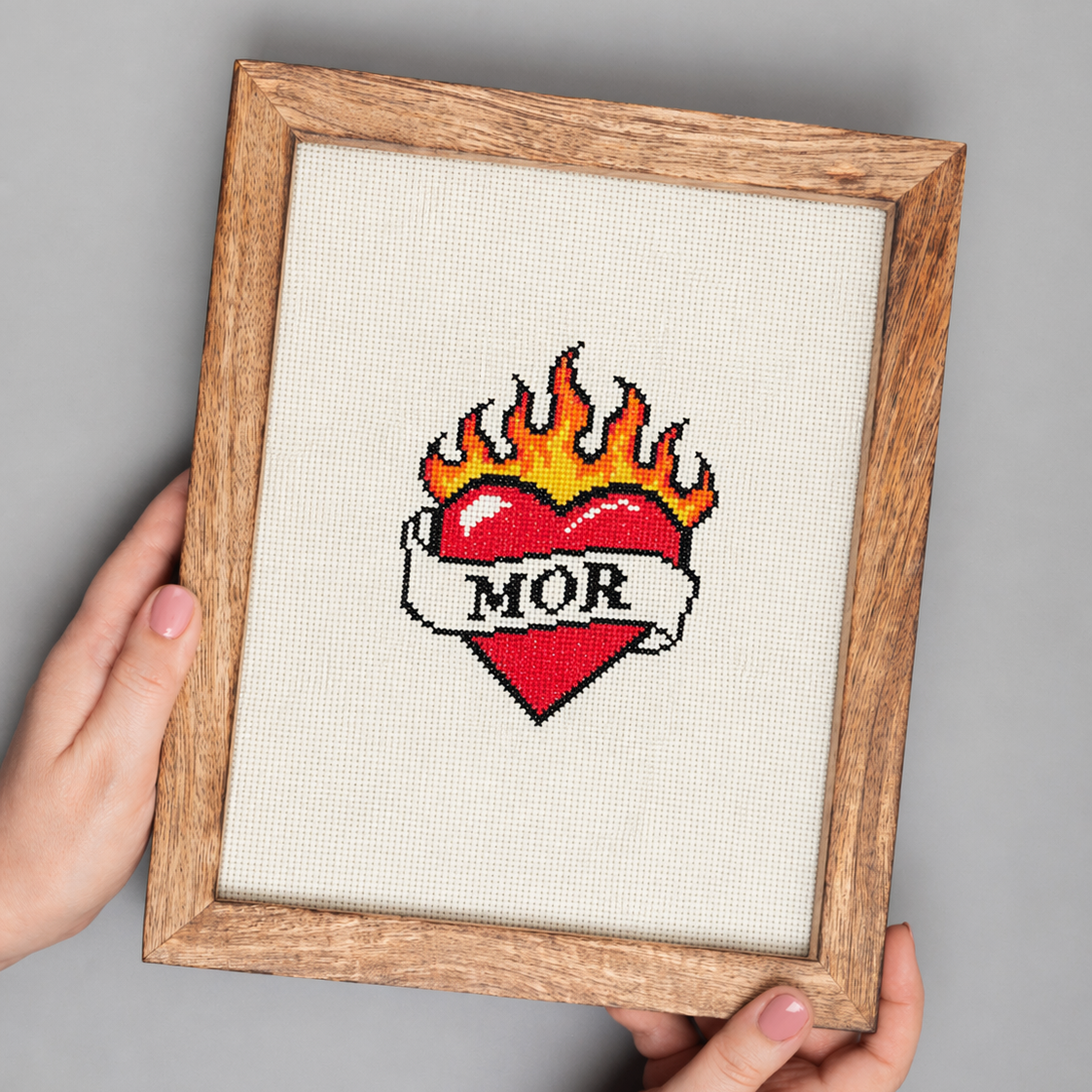 BADASS mor - Broderi