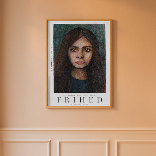 Irakisk pige, 9 år - Plakat