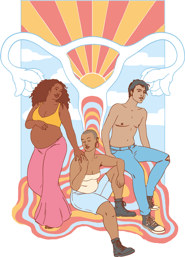 Big Uterus Energy T-shirt