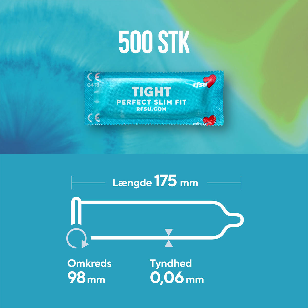 Tight-kondomer, 500 styk - Prævention