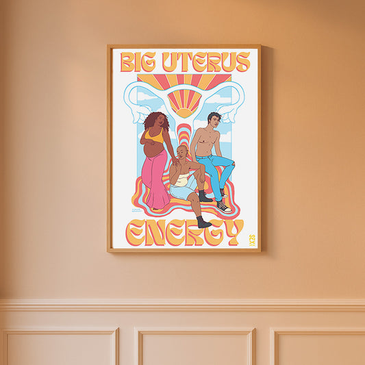 Big Uterus Energy - Plakat