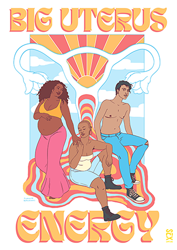 Big Uterus Energy - Plakat