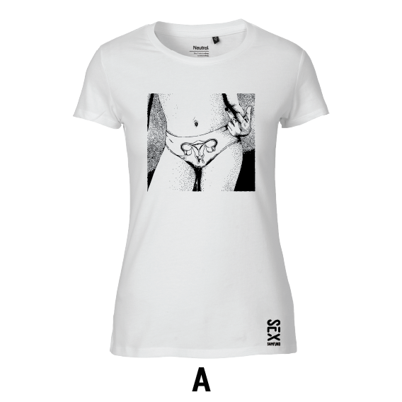 My Body My Choice T-shirt - hvid