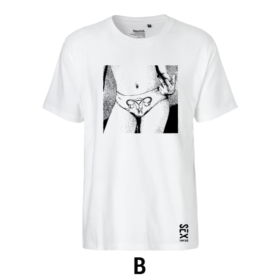 My Body My Choice T-shirt - hvid