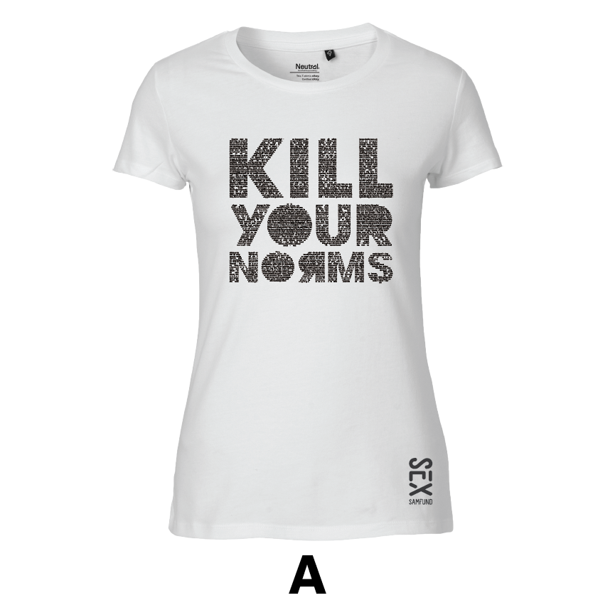 Kill Your Norms T-shirt - hvid