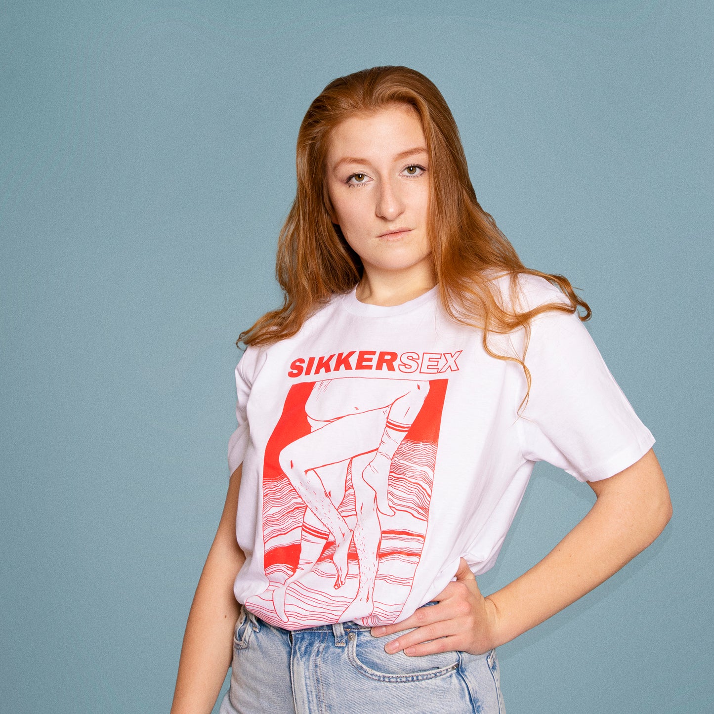 Sikker Sex T-shirt - hvid