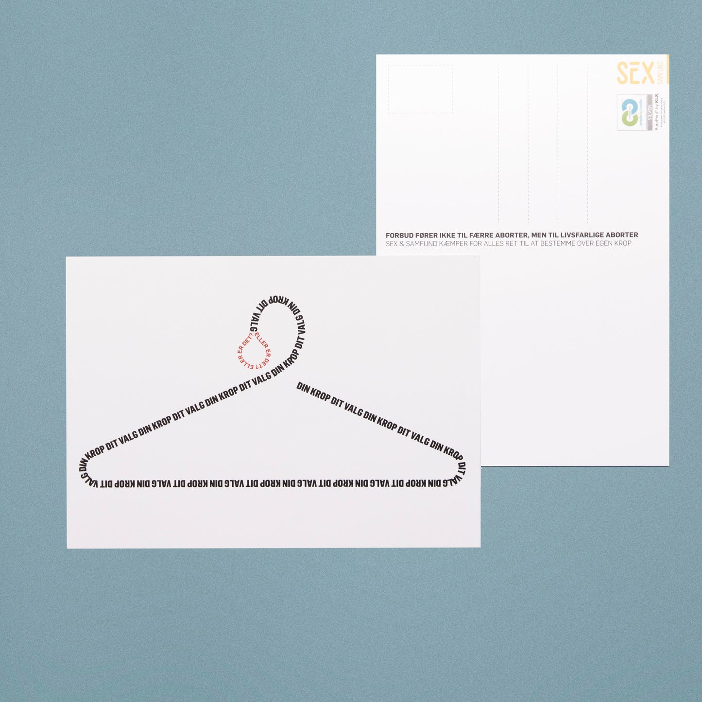 Statement postkort - 3 forskellige